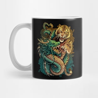 The Tiger and The Dragon Mug